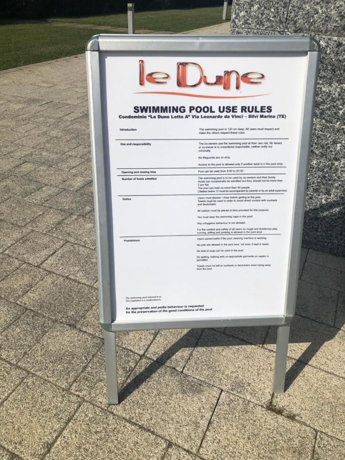 Le Dune Per 6 Silvi Marina Exteriör bild